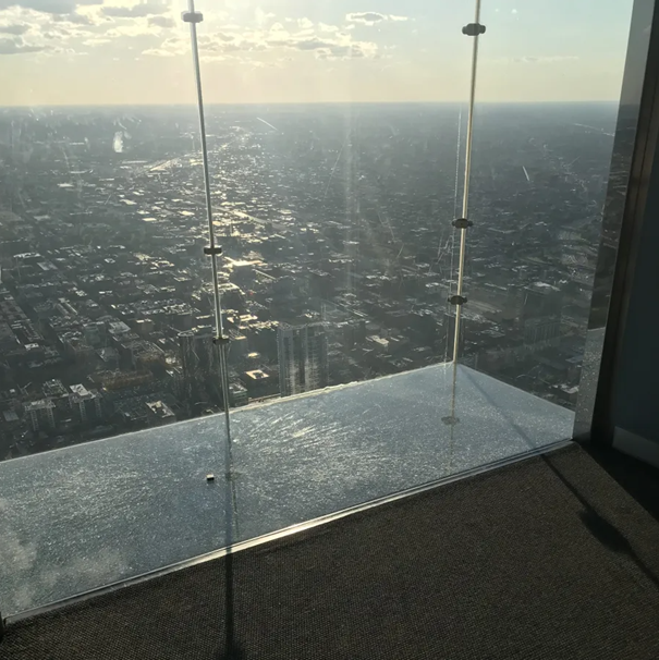 wills tower glass