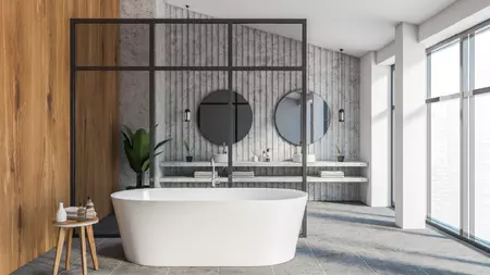 szkło w programie wnętrza zewnętrza, łazienka, szkło ornamentowe saint-gobain glass
