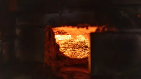Talking about sand for glass