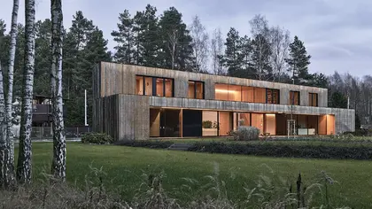 dom nad lasem, Marlena Wolnik, projekt architektoniczny