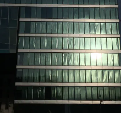 The PWC building in Oslo has been equipped with film-based roller 