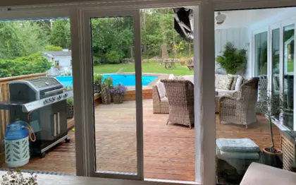 Villa Anders in Gothenburg, double glazing COOL LITE XTREME 70 33. Photo Anders Hall